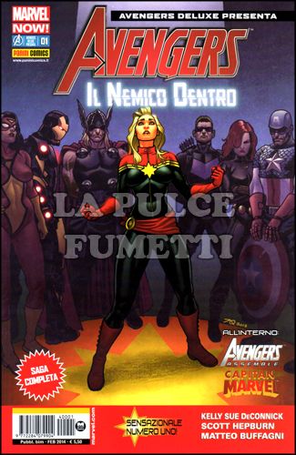 AVENGERS DELUXE PRESENTA #     1 - AVENGERS: IL NEMICO DENTRO